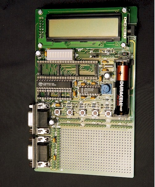 Evaluation 
 Board for Cypress PSoC Microcontollers.