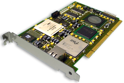 Intel IXP465
based PCI-64 Board.